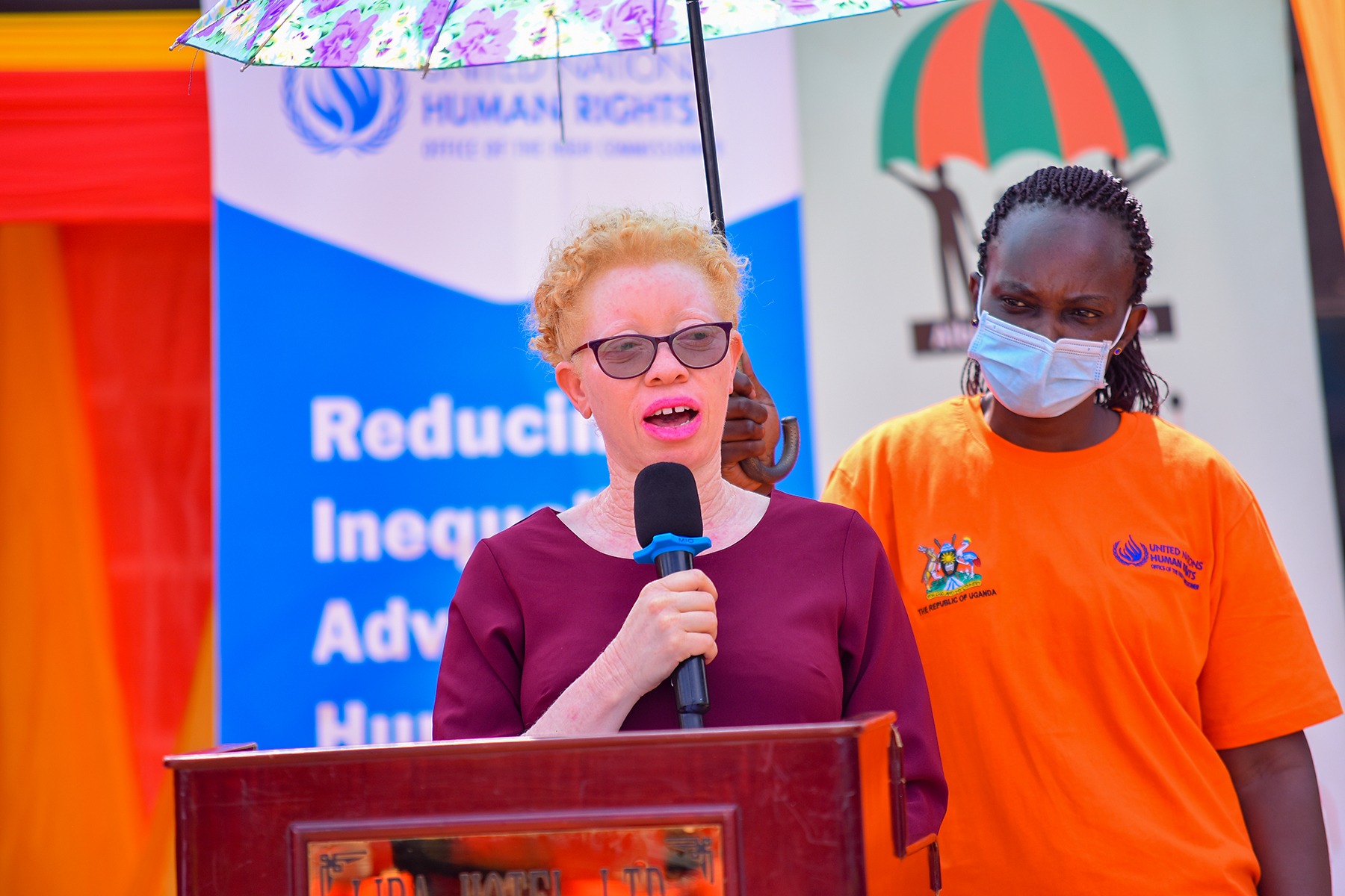 Speech By Ms. Olive Namutebi, Chairperson NAP Steering Committee On The International Albinism Awareness Day And The Launch Of The National Action Plan On Albinism